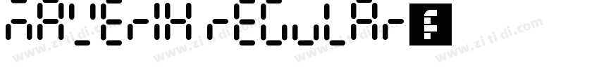 Maverix Regular字体转换器字体转换